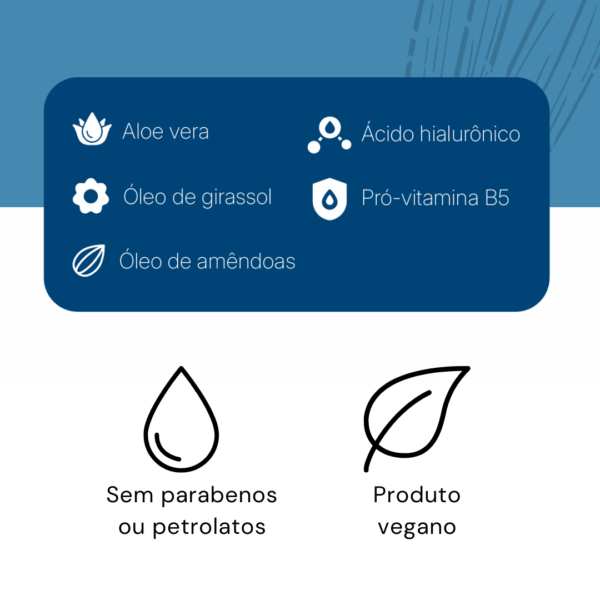 Kit 3x Loção Hidratante Corporal para Peles Sensíveis - Imagem 3